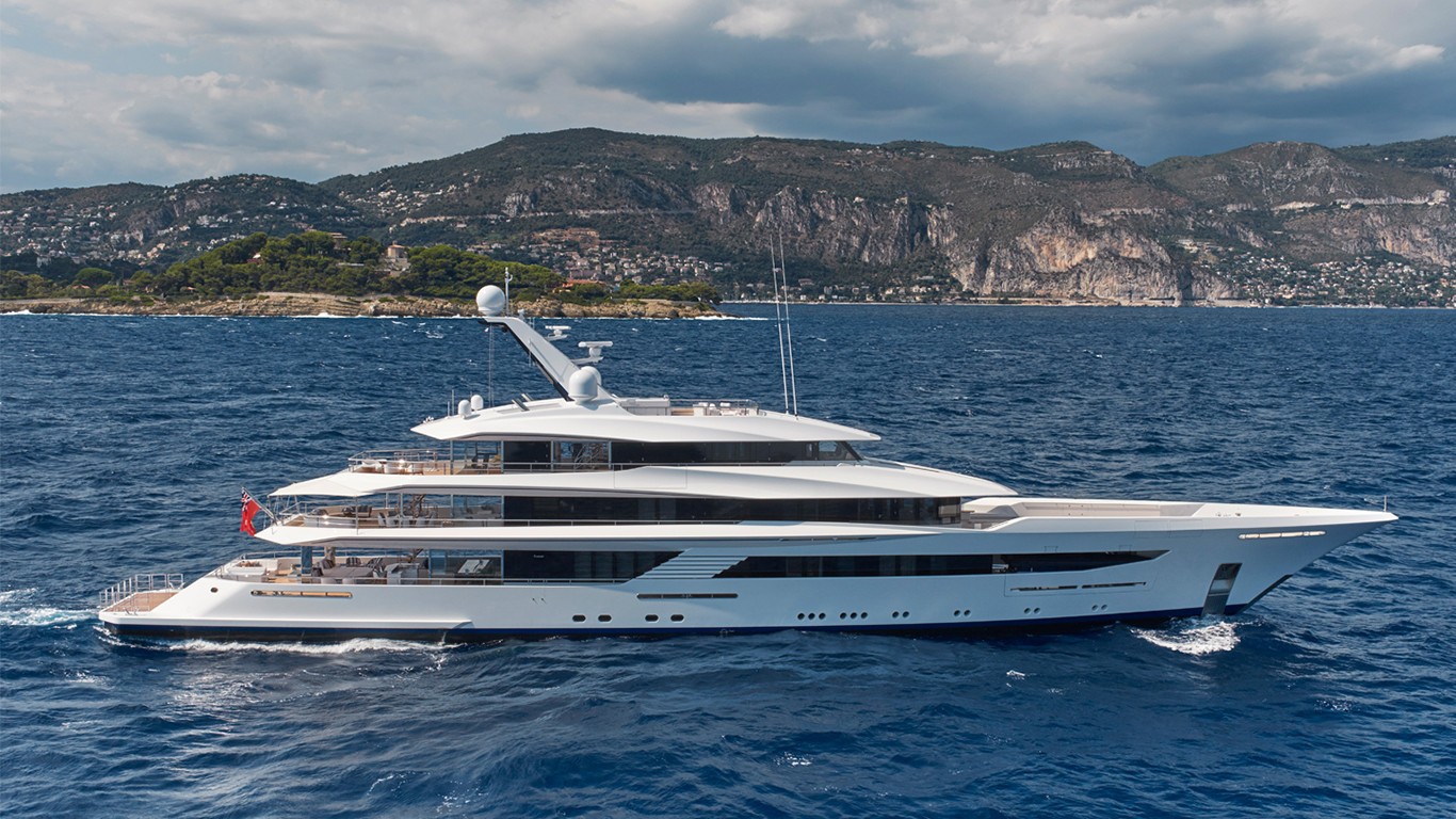 Yacht JOY, Feadship CHARTERWORLD Luxury Superyacht Charters